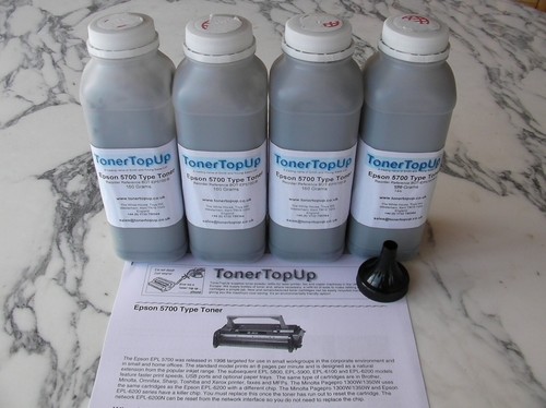 Four bottles toner refill for - four,